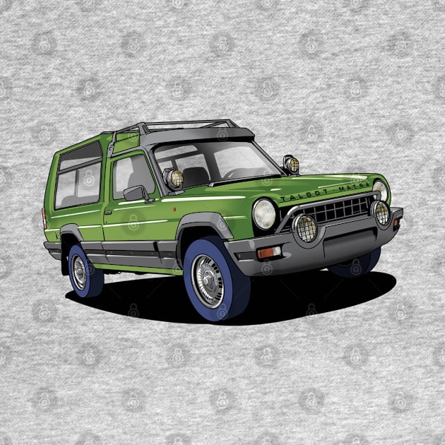 Green Matra-Simca Rancho by Webazoot